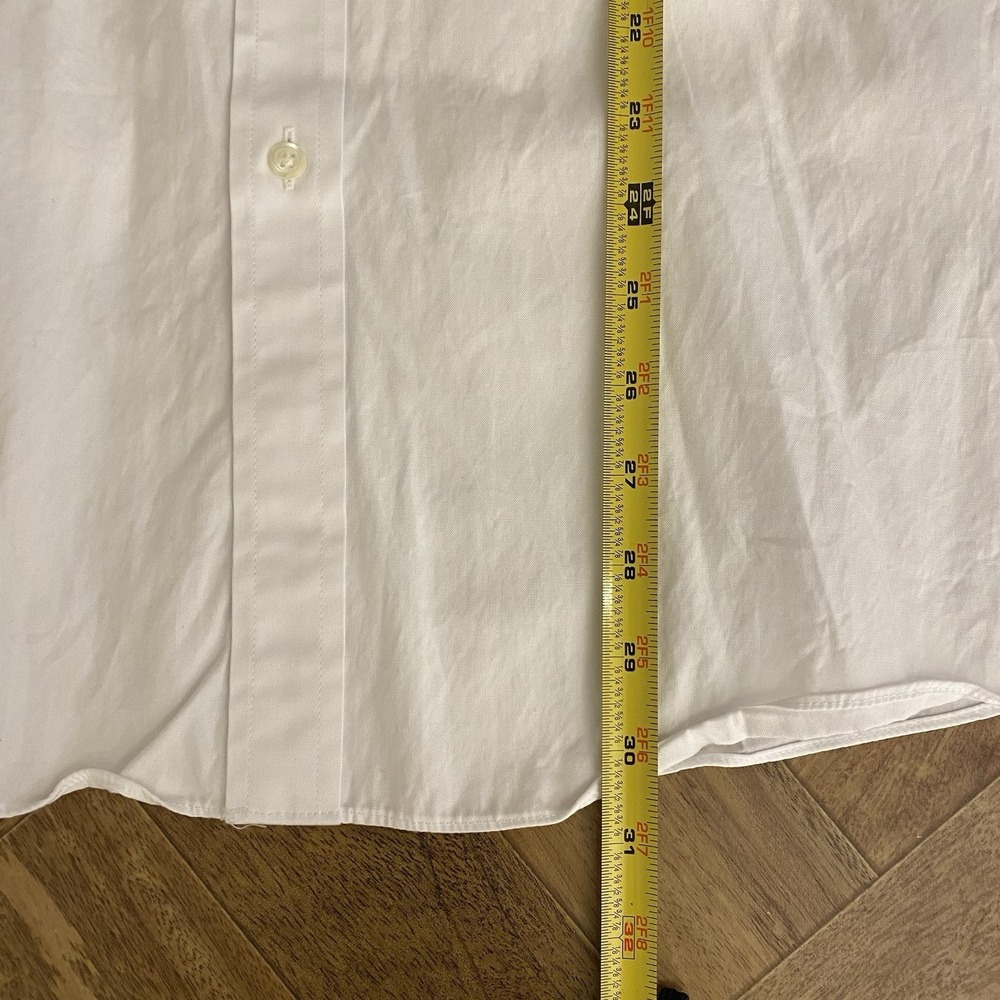 Brooks Brothers Regent Dress Shirt 17-34 Non-Iron Supima Cotton White - Picture 6 of 7